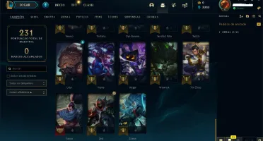 Conta Lol gold1 season passada parou plat 4