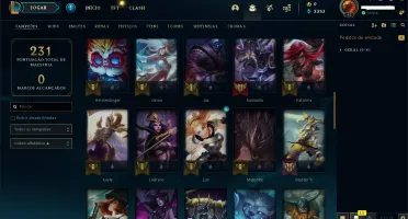 Conta Lol gold1 season passada parou plat 4