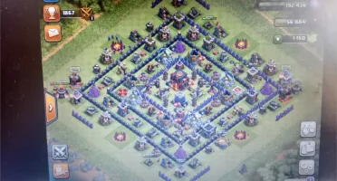 Clash of Clans cv10 IMPERDIVEL!
