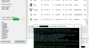 BOT PC para pokemon GO, nv 25 em 1 dia