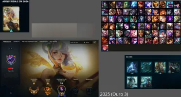 CONTAS DE LEAGUE OF LEGENDS FULL ACESSO