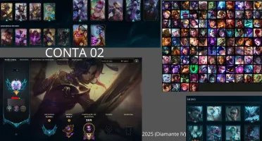 CONTAS DE LEAGUE OF LEGENDS FULL ACESSO