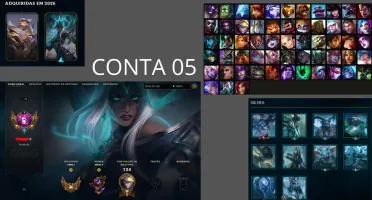 CONTAS DE LEAGUE OF LEGENDS FULL ACESSO