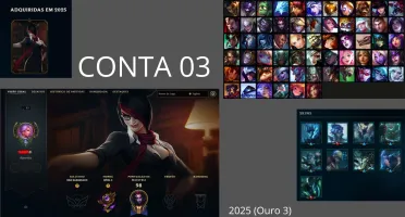 CONTAS DE LEAGUE OF LEGENDS FULL ACESSO
