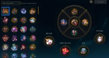 Conta lol Zed prestígio mmr alto