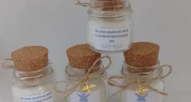 Vela Aromatizada No Vidro Com Rolha