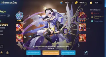 Conta mobile legends adventure