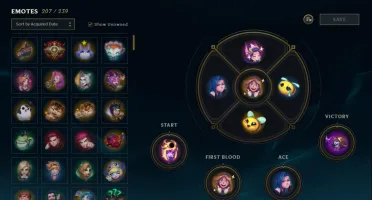 Conta LoL Lvl 476 - 377 skins (19 prestigios) 400k+ de lux