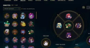 Conta lol 291 skins