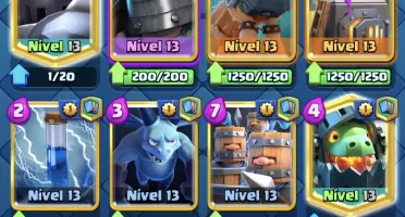 Conta clash royale 14