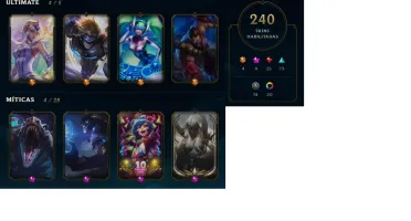 Vendo conta de League of Legends