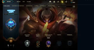 Conta Level 51 -- Troca de email -- Gold 4 season anterior