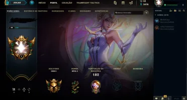 Conta de lol ouro 1 52 champs 12 skins