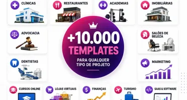 Pack 10 Mil Templates- Wordpress + Elementor - Atualizado