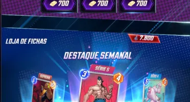 Conta Marvel Snap deck meta - Todos os Big Bads - 7 spotligh