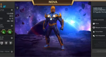 Conta kabam marvel torneio de campeões nível 47