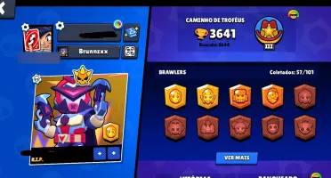 Conta de Brawl Stars Muito Rara