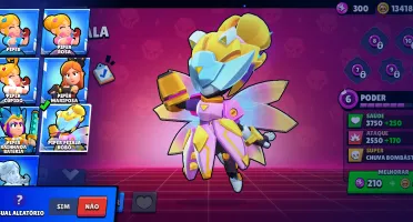 Conta de Brawl Stars Muito Rara