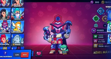 Conta de Brawl Stars Muito Rara
