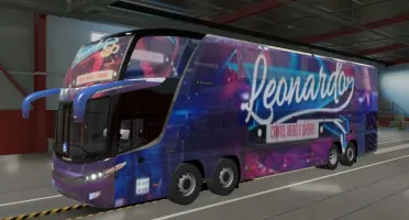skin plotagem leonardo dd modshop ets2 1.53