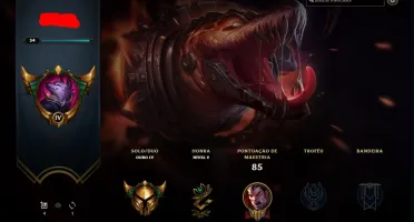 Conta lol ouro 4