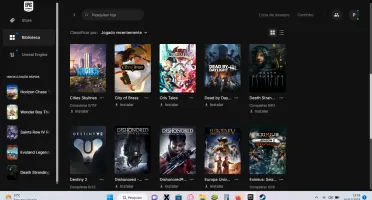 Conta epic games mais de 70 jogos pagos