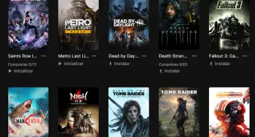 Conta epic games mais de 70 jogos pagos