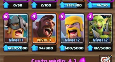 Conta Clash Royale - Lvl 11 - 130k Ouro - Todas Lendárias