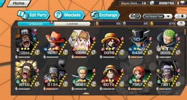 Conta de One Piece Bounty Rush com Barba Negra V2 100
