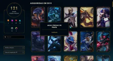 conta league of legends