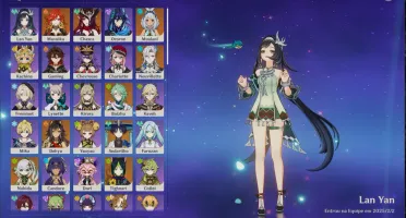 Conta Genshin Impact - AR 57 - Personagens META