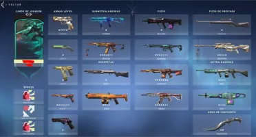 Conta Valorant com VARIAS SKINS [Promoção]