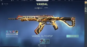 CONTA VALORANT FULL GLITCHPOP - TOP D+