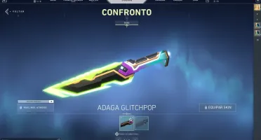 CONTA VALORANT FULL GLITCHPOP - TOP D+