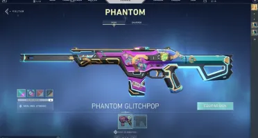 CONTA VALORANT FULL GLITCHPOP - TOP D+