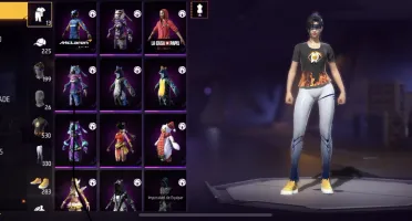 Conta Free Fire super gemada