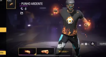 Conta Free Fire super gemada