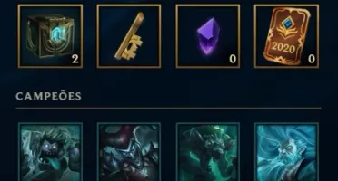 conta lv 46, 33 champs, 6 skins, 9350 essencias azuis