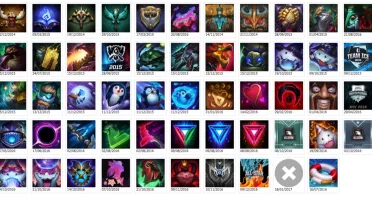 Conta lvl 30, prata 4 - 89 champ - 40 skin (criação própria)
