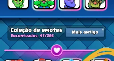 conta Clash Royale com emotes que não voltam mais!!