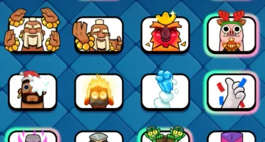conta Clash Royale com emotes que não voltam mais!!