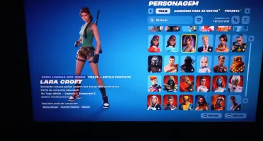 Conta fortnite com salve mundo fundador e conta epic