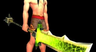 World of Warcraft - Skin de Arma Espada Duas Mãos (Transmog)