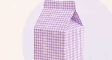 Caixa Milk Xadrez - 6 Cores Claras