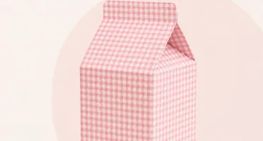 Caixa Milk Xadrez - 6 Cores Claras