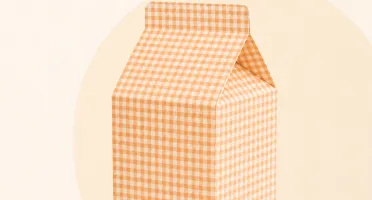 Caixa Milk Xadrez - 6 Cores Claras