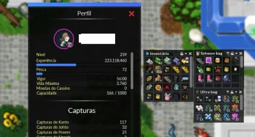 Conta pxg com PSY lv 239 (omega) e tropius +50