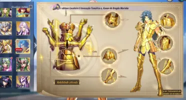 Novo Servidor Conta Saint Seiya