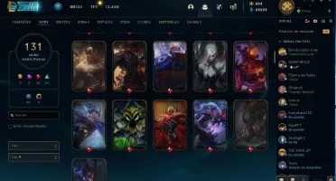 CONTA DE LOL COM SKIN