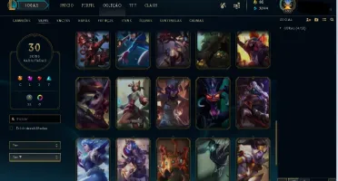 Conta League of Legends . Main AD Carry.